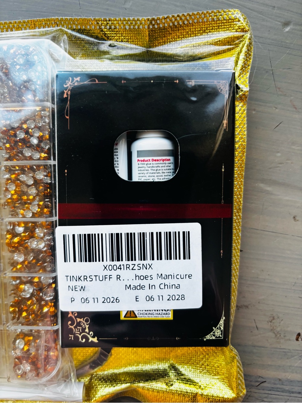 Bag repair kit Rhinestone Miniature Rhinestone Assortment Kit - Picture 4 of 4